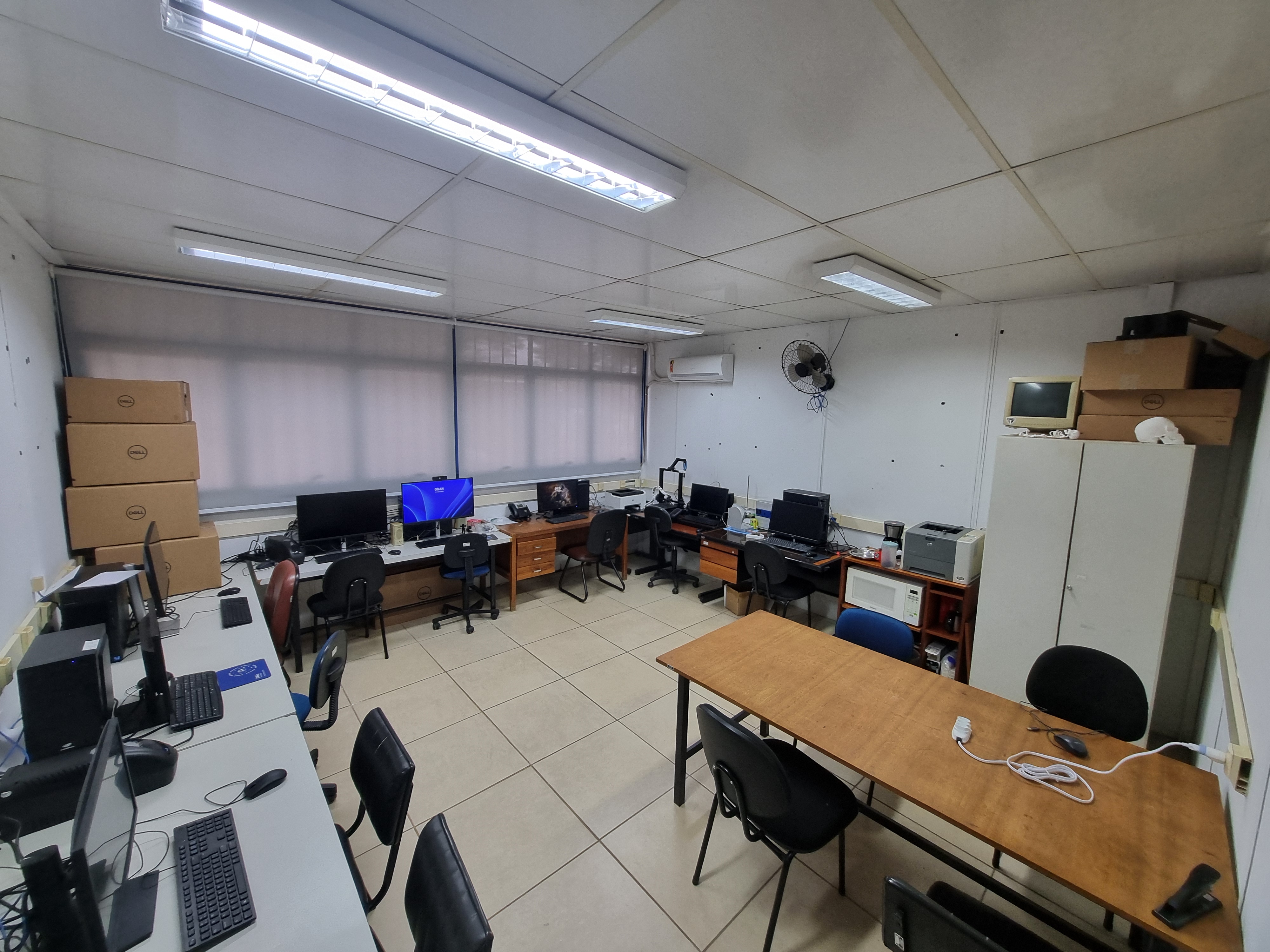 Imagem do laboratório